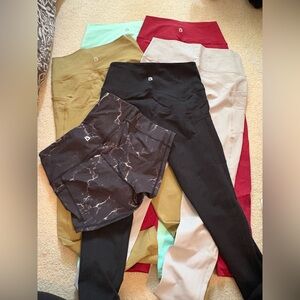 M/L BuffBunny Leggings & Short Bundle (6pc)